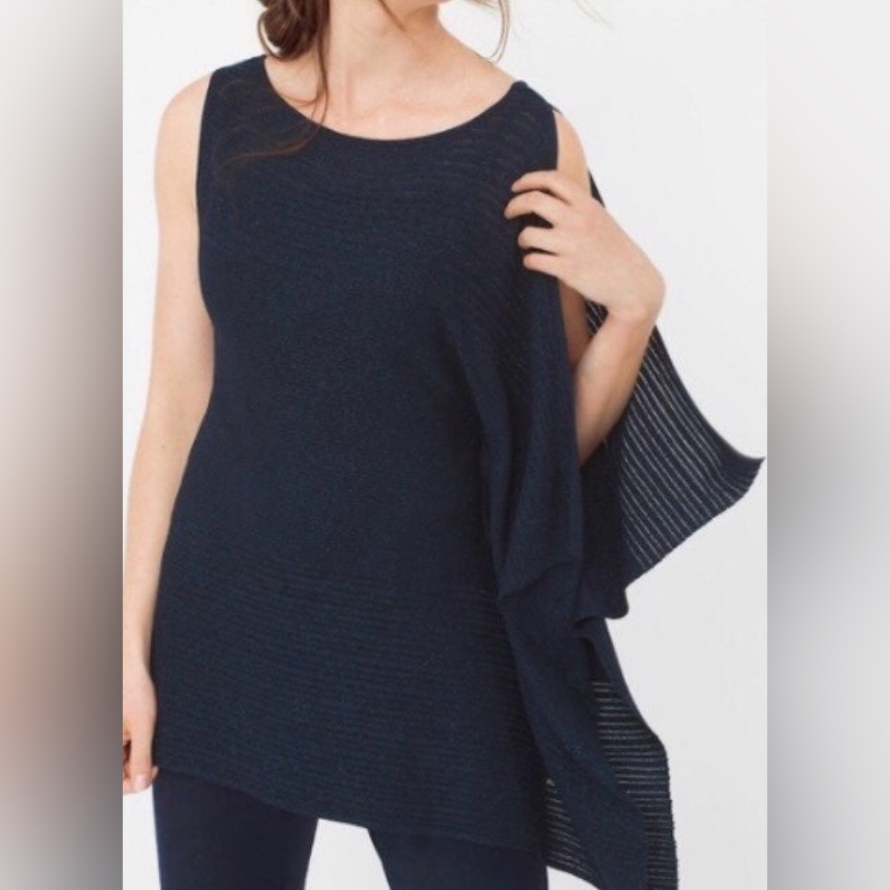 Sleeveless Knit Top Tunic Top Greek Goddess Flowy Top Sleeveless Asymmetric Top